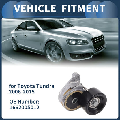 Belt Tensioner for Toyota Tundra (2006–2015) OEM Replacement Metal 1 Piece