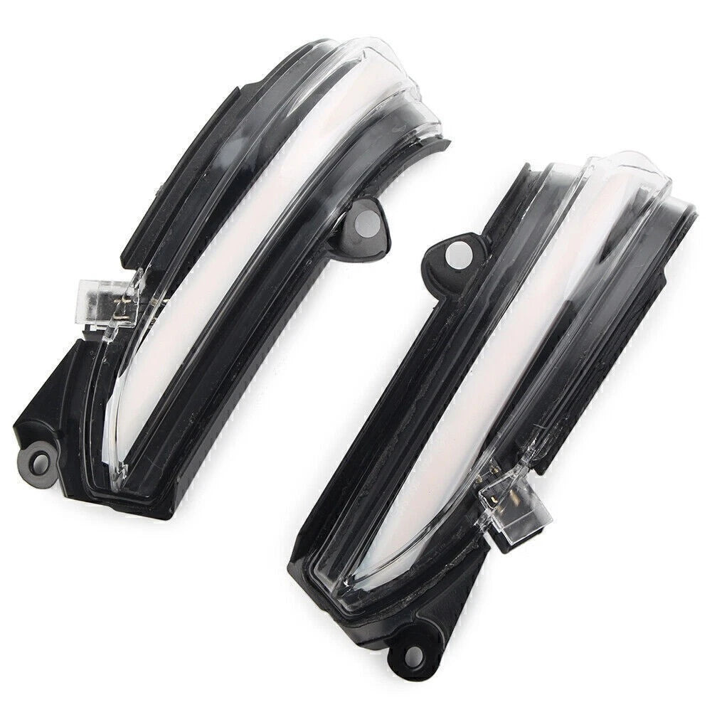 2X Dynamic LED Clear Turn Signal Light for Ford Mondeo (2014–2018)