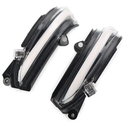 2X Dynamic LED Clear Turn Signal Light for Ford Mondeo (2014–2018)