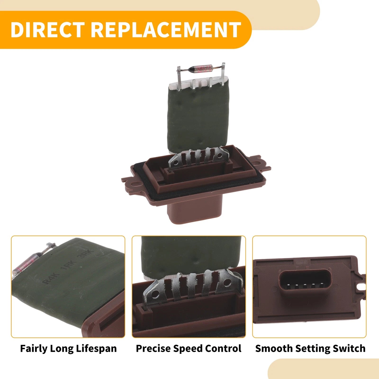 HVAC Blower Motor Resistor Replacement for Volkswagen Routan (2009–2018)