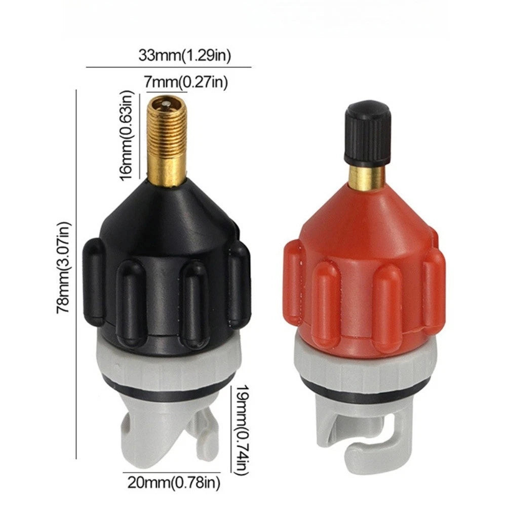 Air Valve Adaptor for Kayak Rowing & Inflatable Surfboards (Universal)