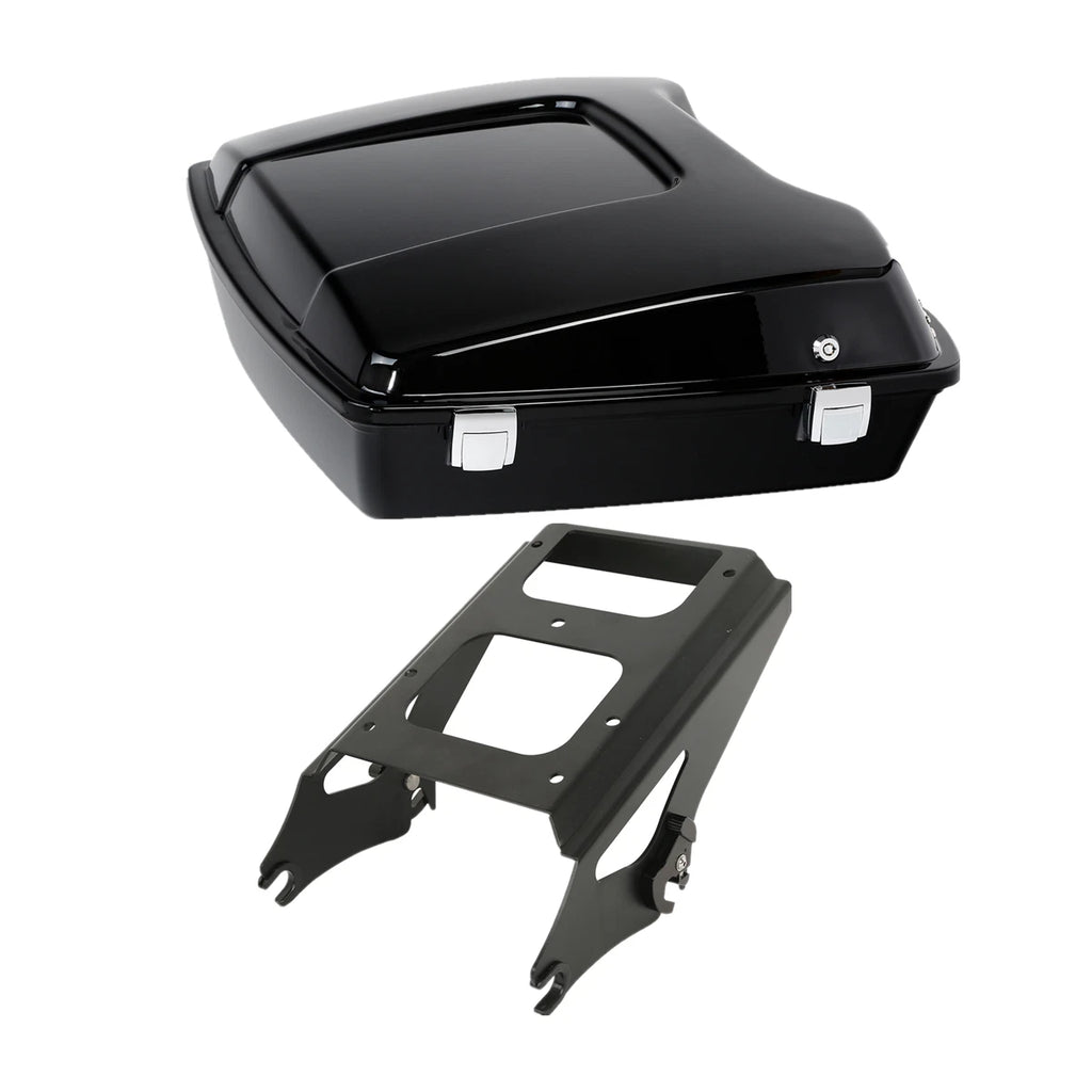 Razor Trunk Mount Rack for Harley Road Glide (2009–2013) - Vivid Black