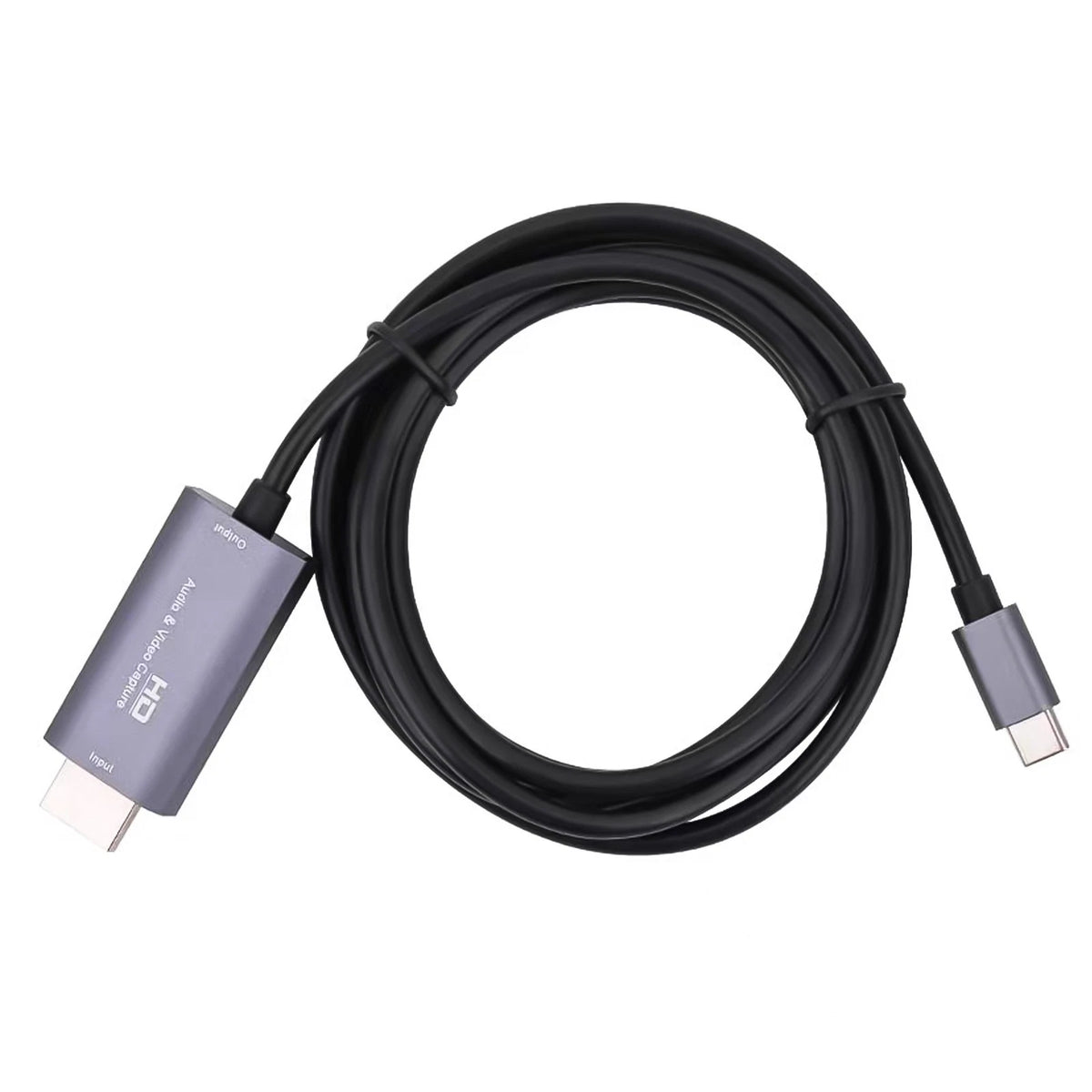 HDMI to Type-C HD Audio Video Capture Card Adapter for Game Live Streaming
