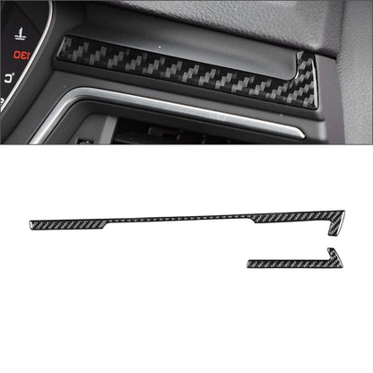 Carbon Fiber Navigation Frame Cover Trim for Audi A4 A5 S4 S5 RS4 RS5