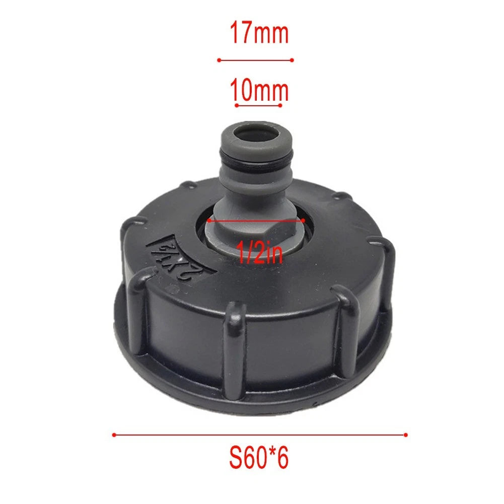 IBC Tank Adapter 3/4" Coarse Thread Tap for Water Container Fitting