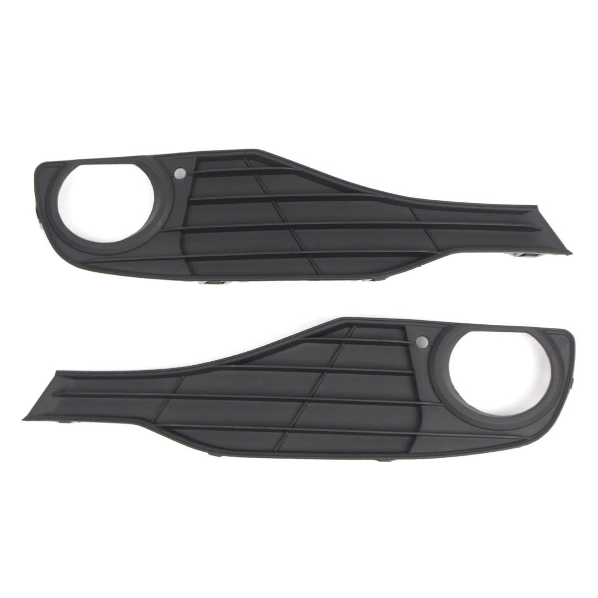 Pair Front Bumper Fog Light Grill Trims for BMW 3-Series (2012–2015)