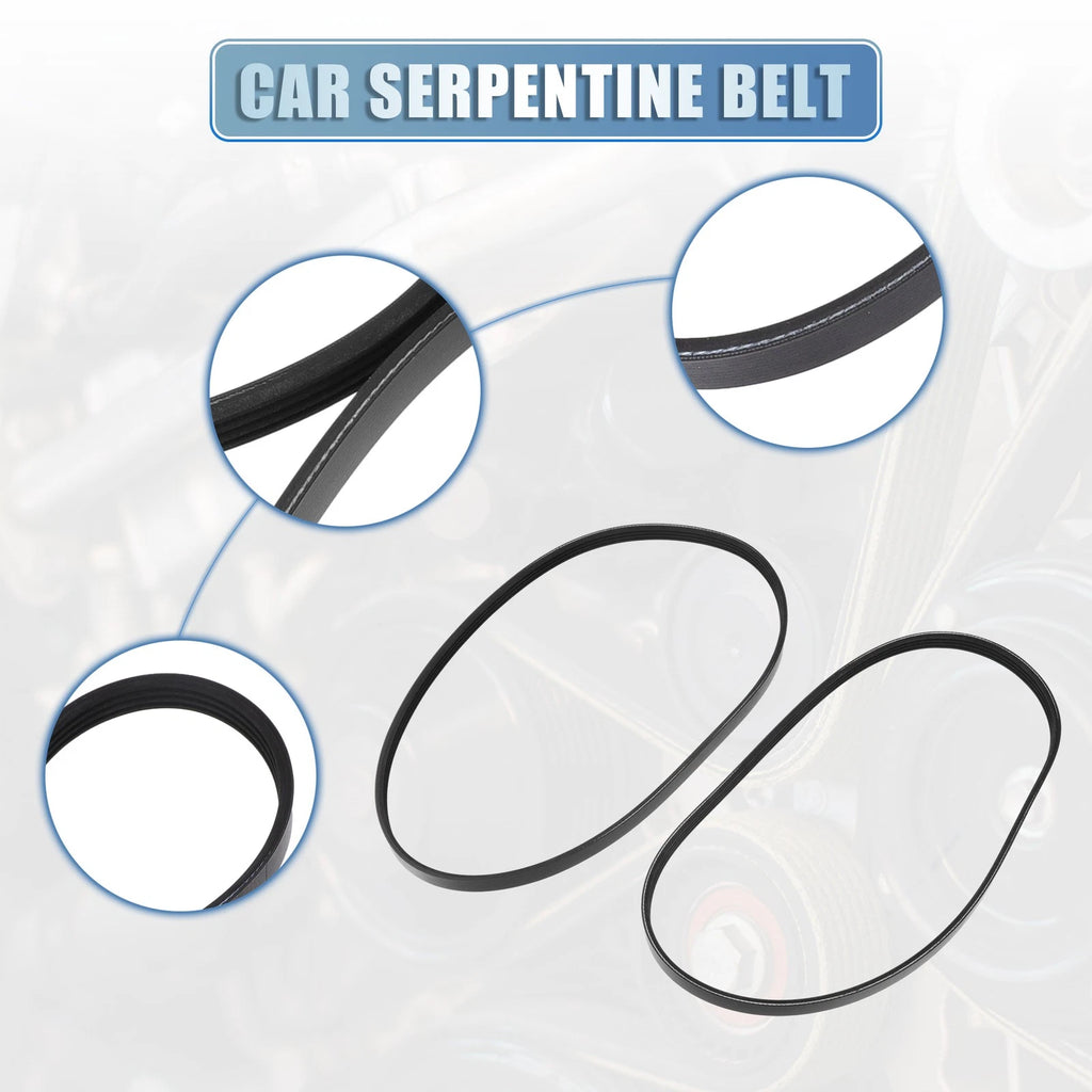 Serpentine Belt Set Replacement for Hyundai Elantra 2.0L (2000–2006)