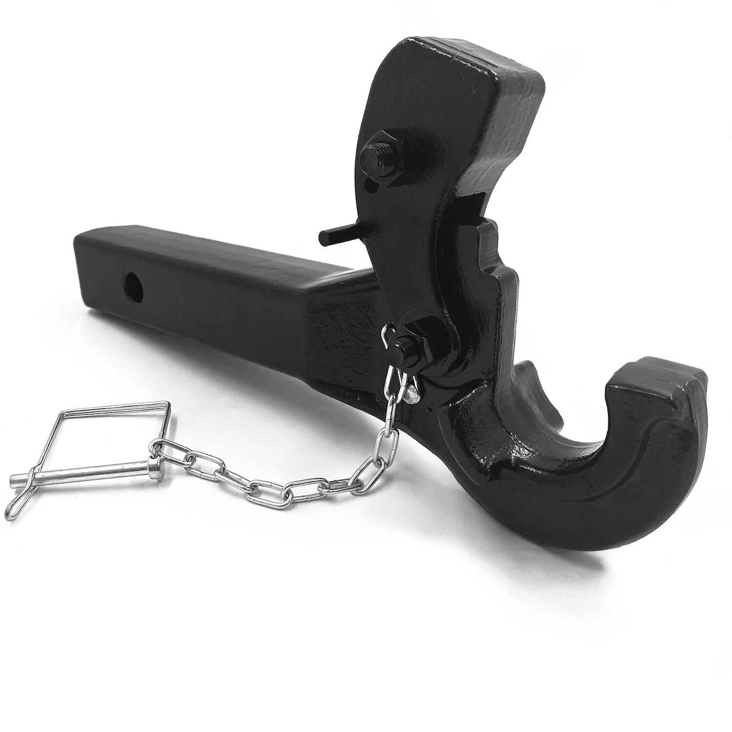 5 Ton Capacity Trailer Pintle Hitch Receiver Mount Pintle Hook