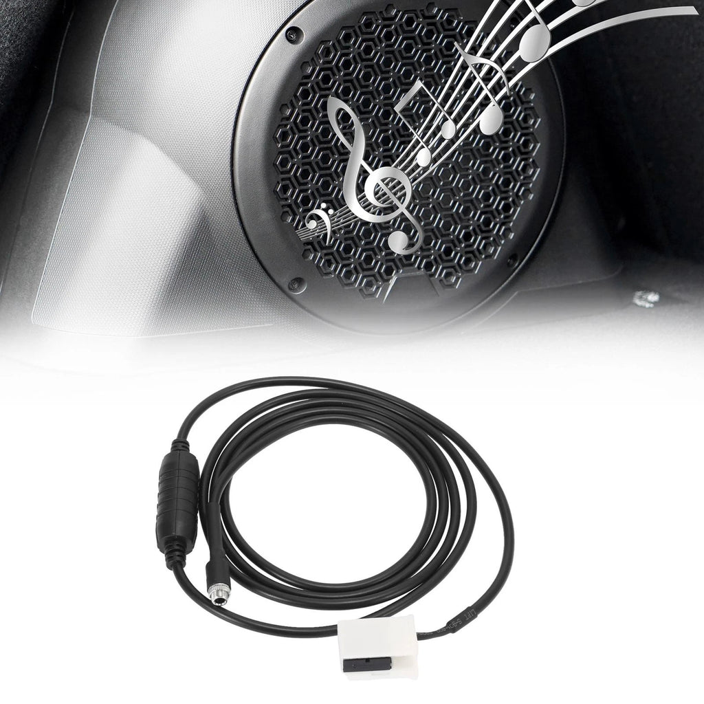 3.5mm AUX Audio Input Adapter Cable for BMW 750Li (2006–2008)
