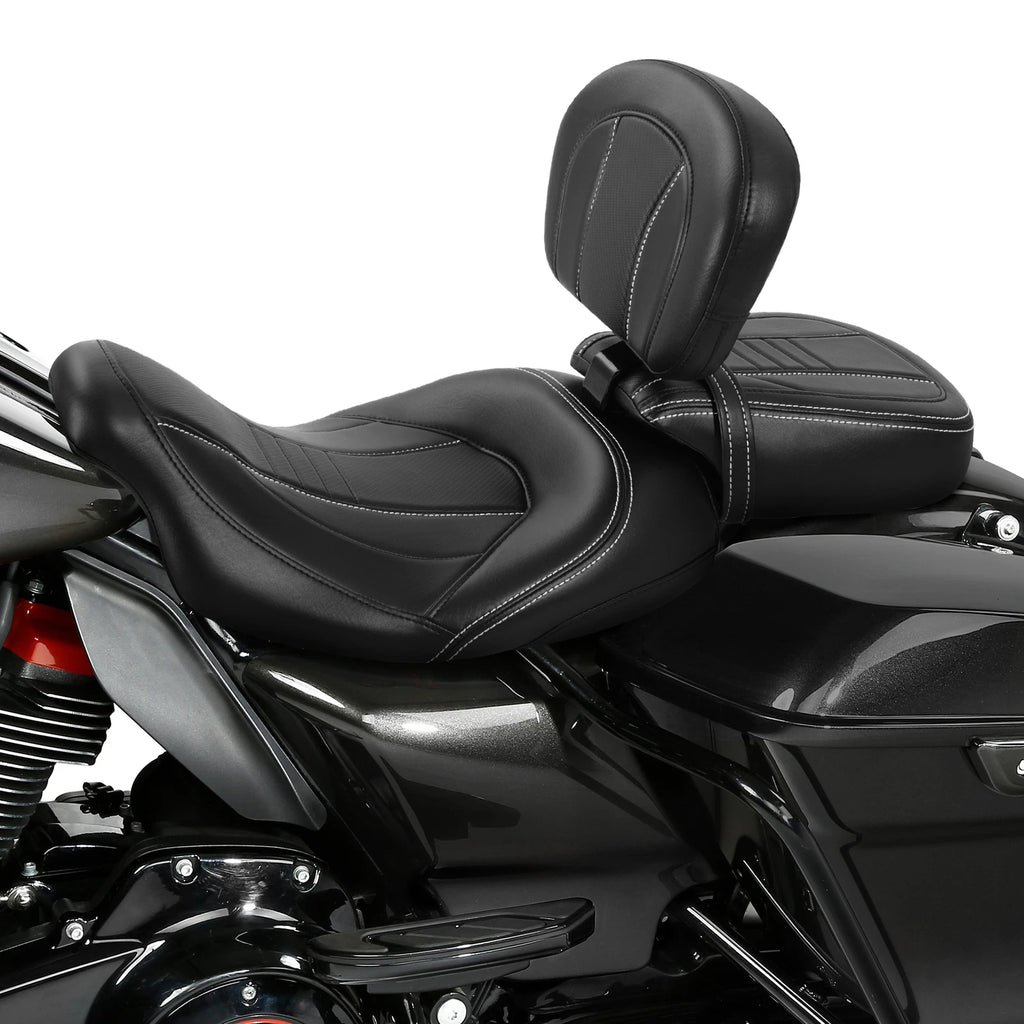 Driver Passenger Seats Backrest for Harley CVO Road Glide (2009–2023)