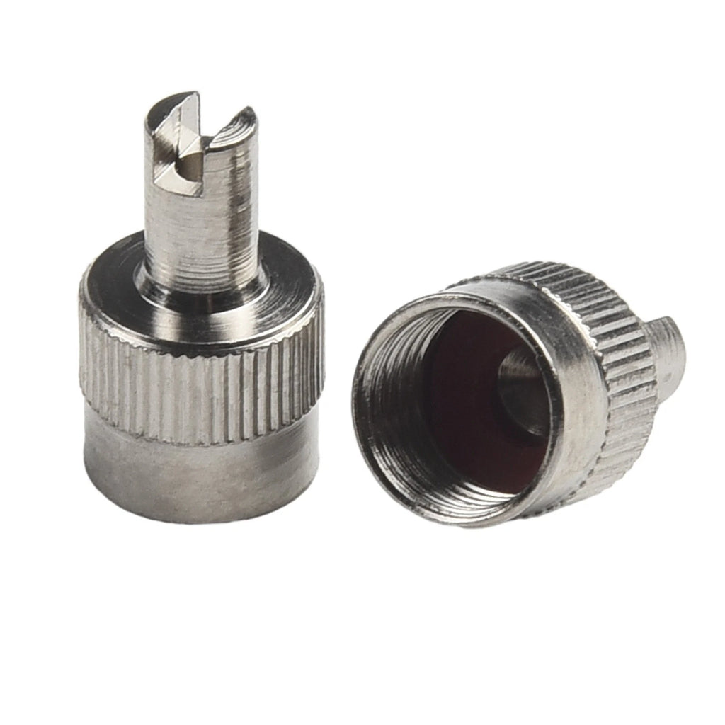 8 Piece Car Valve Key and Cap Bundle for