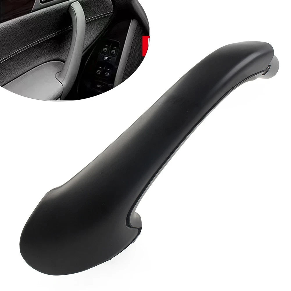1pc Black Front Left Door Pull Handle For Mercedes-Benz C Class W203 2000-2007