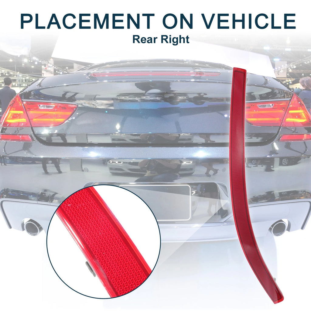 Rear Right Bumper Reflector Replacement for Mercedes-Benz R350 (2011–2012)