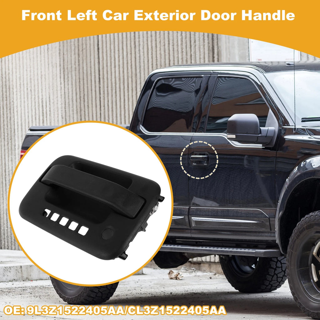 Exterior Door Handle Replacement for Ford F150 (2004–2014) Front Black