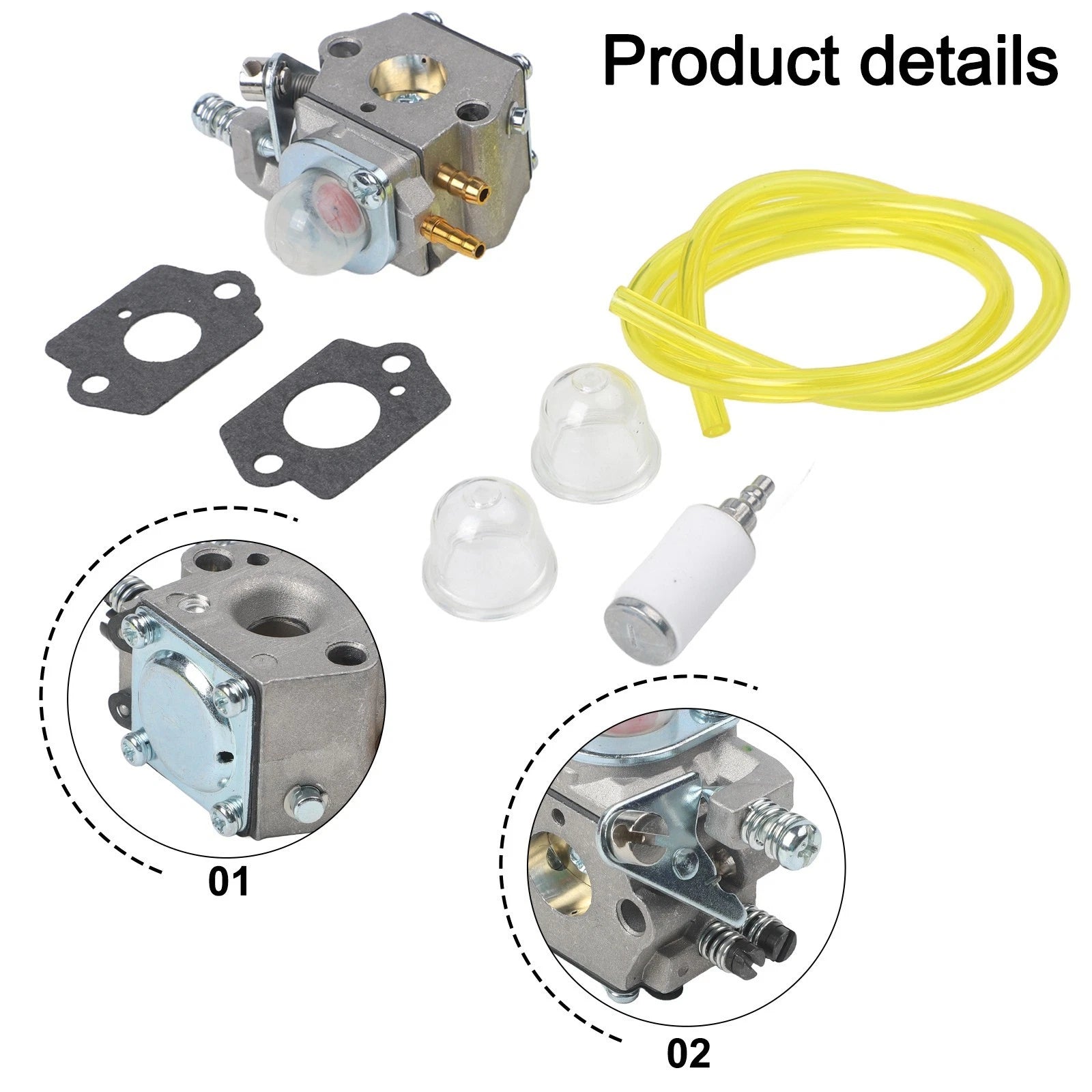 Carburetor Kit for Trimmers (Complete Restoration)