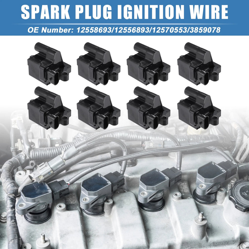 Ignition Coil Set Replacement for Chevy Silverado Avalanche Suburban (2008–2013)