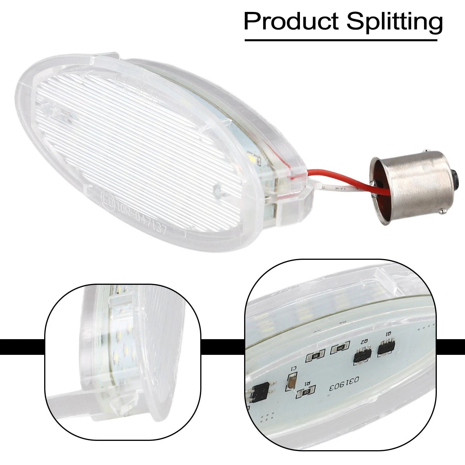 24 LED License Plate Lights for Opel (Compatible Models)