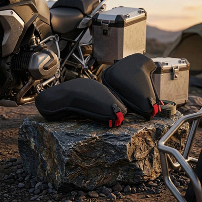 Radiator Guard Attached Storage Bags for BMW R1300GS Adventure (2024+)