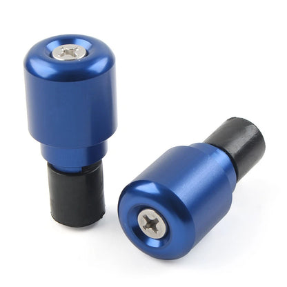 2X Handlebar Grips Bar End Slider Cap Plugs for Honda CBR1000RR (2004–2023) Blue