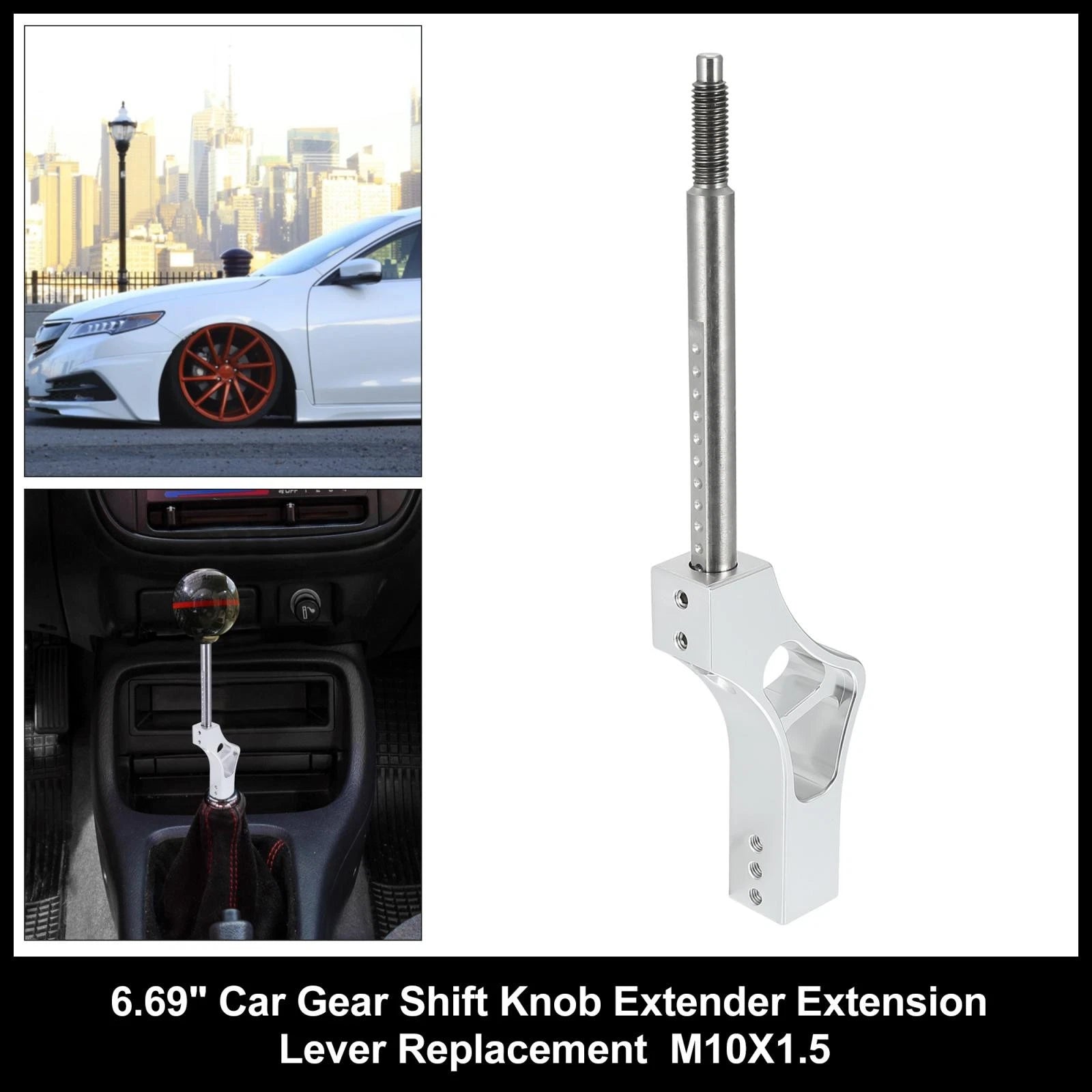 Gear Shift Knob Extender Lever Extension for Honda EG EK (1992–2001)