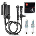 Set of 1 Ignition Coil Spark Plug & Cap for Honda Shadow ACE 750 (1998–2003)