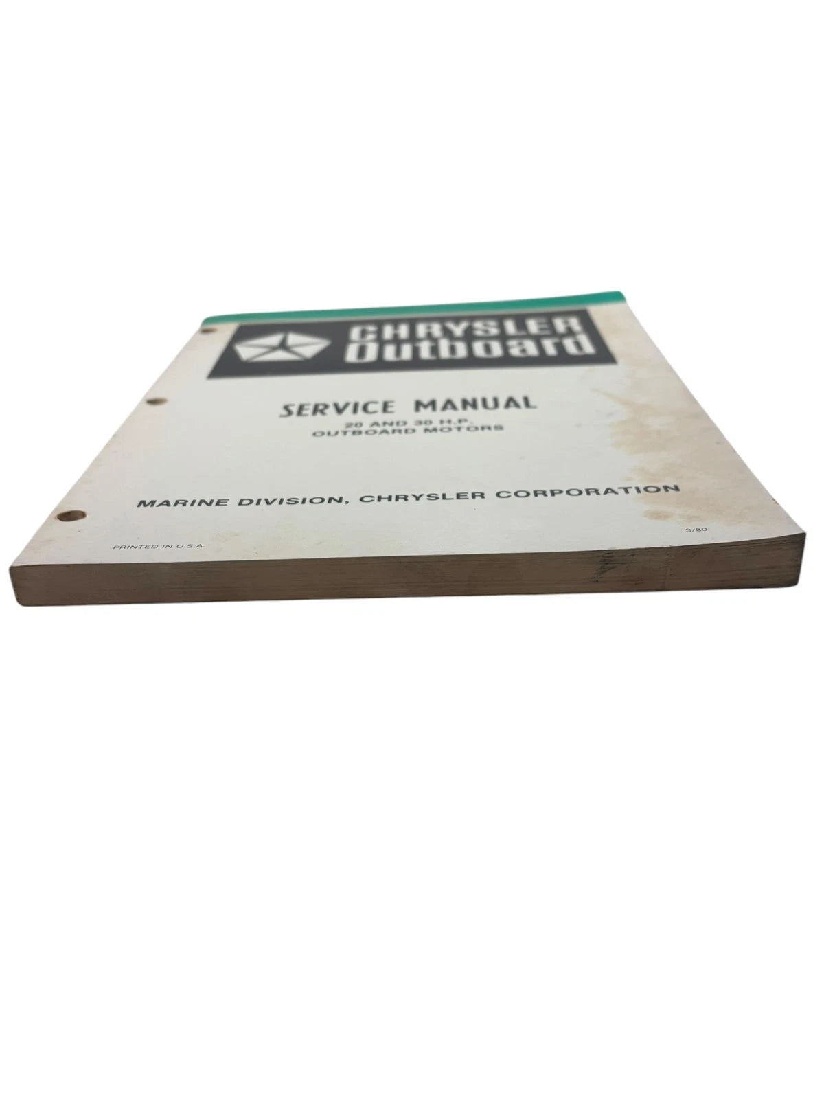 Service Manual for Chrysler Outboards OB3435 (20/30 HP)