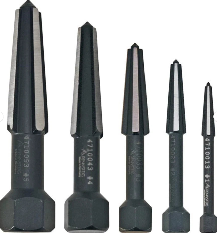 Screw Extractor Set (Size 1-5) for Knipex 9R4719003