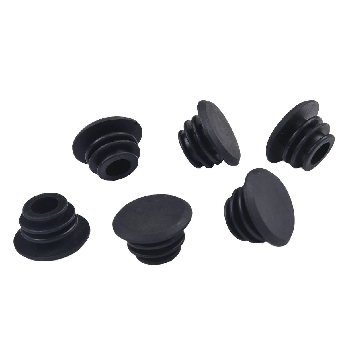 6PCS Bike Grip Ends for MTB & Scooter Handlebars