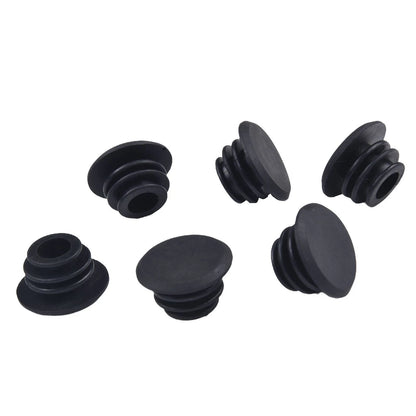 6PCS Bike Grip Ends for MTB & Scooter Handlebars