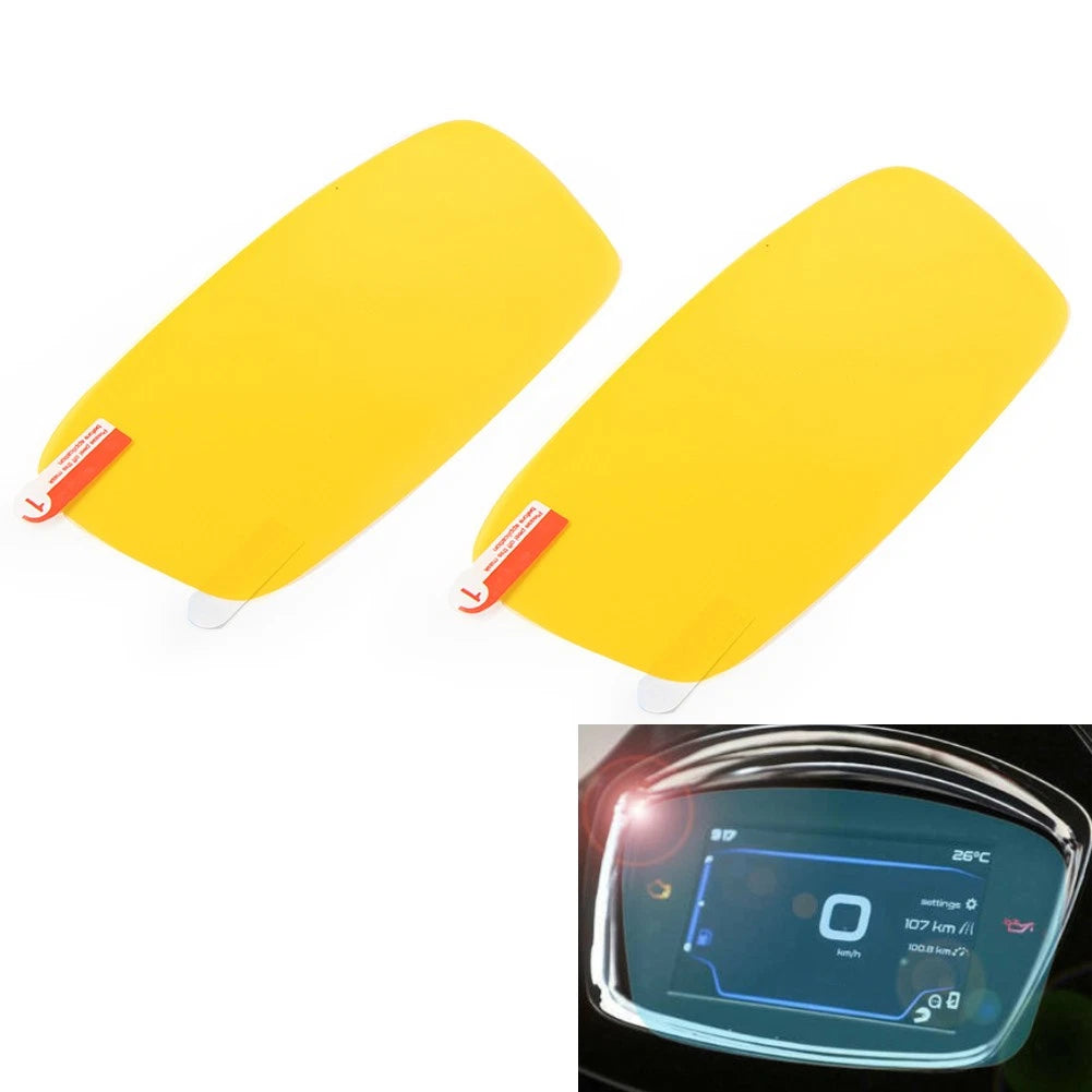 For Vespa GTS300 HPE Super Tech TPU Instrument Dashboard Screen Protector Cover