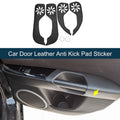 Car Door Leather Anti Kick Pad Sticker for Audi A7 S7 (2009–2015)