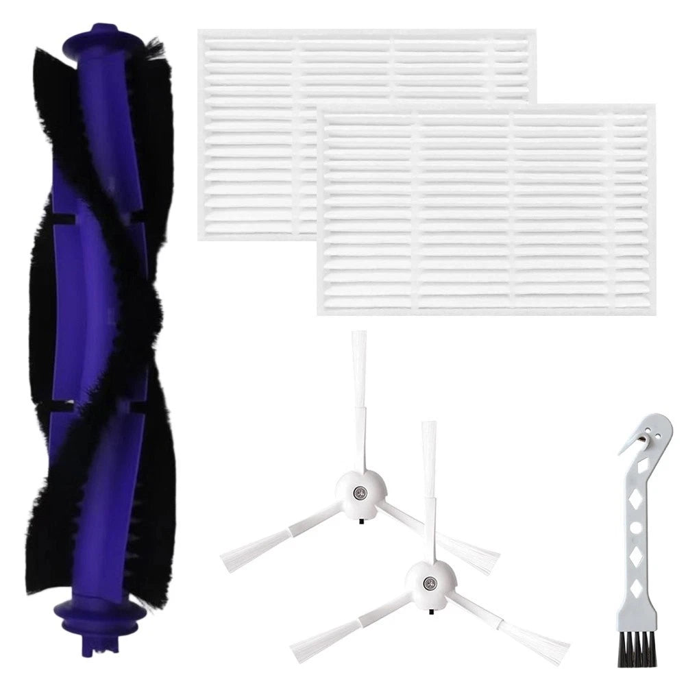 Main Side Brush Filter Set for Narwal Freo S Robot Vacuum