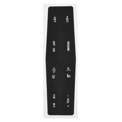 Steering Wheel Control Button Repair Decals for Ford Mustang