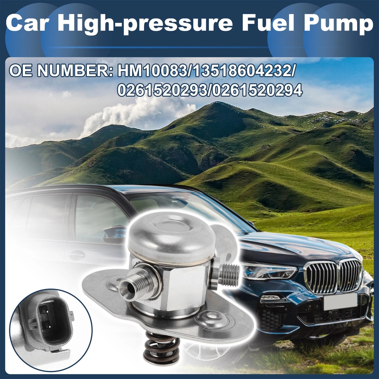 High Pressure Fuel Pump Assembly for BMW X5 550i GT (2015–2018)