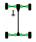 CV Boot Kit for Arctic Cat 0436-276, 1436-207 (Front/Rear Inner/Outer)