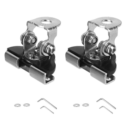 2X Pillar Hood LED Light Bar Mounting Bracket for Universal (No Drill)