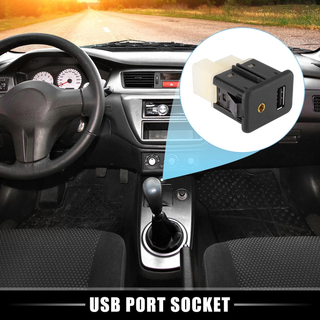 USB Port Socket Assembly Replacement for Chevrolet Sonic Trax Spark EV (2014–2016)