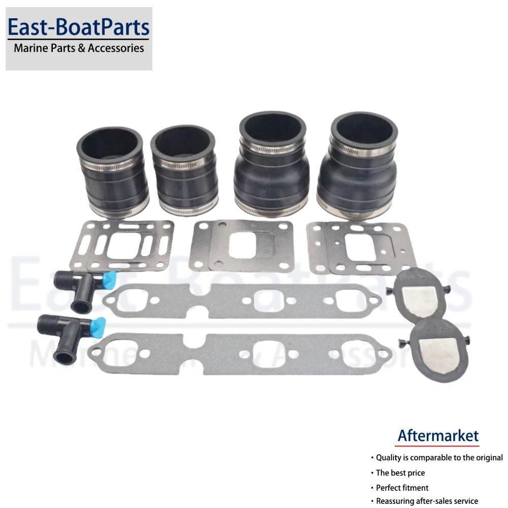 Exhaust Bellows & Gasket Set for Mercruiser (70981, 863724, 92802)