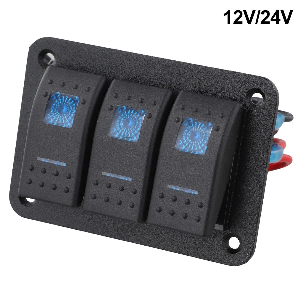 Multi Function Switch Panel for Automotive and Marine Control