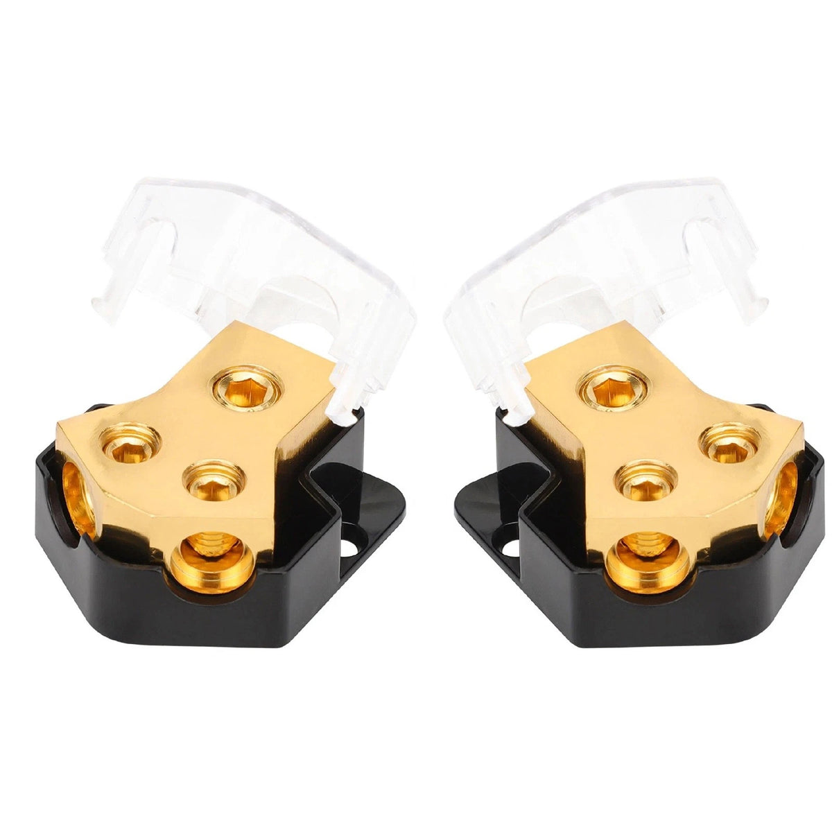 Power Distribution Block for Car (0/2/4 Gauge Input, 4/6/8 Gauge Output)