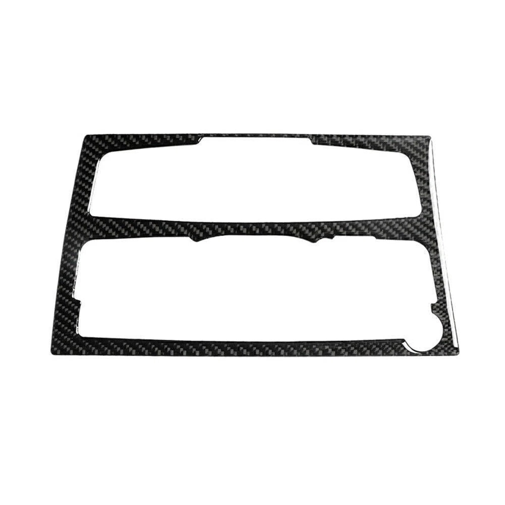 AC/CD Panel Frame Cover Trim for Audi A4 B8 A5 (2010–2016) Carbon Fiber