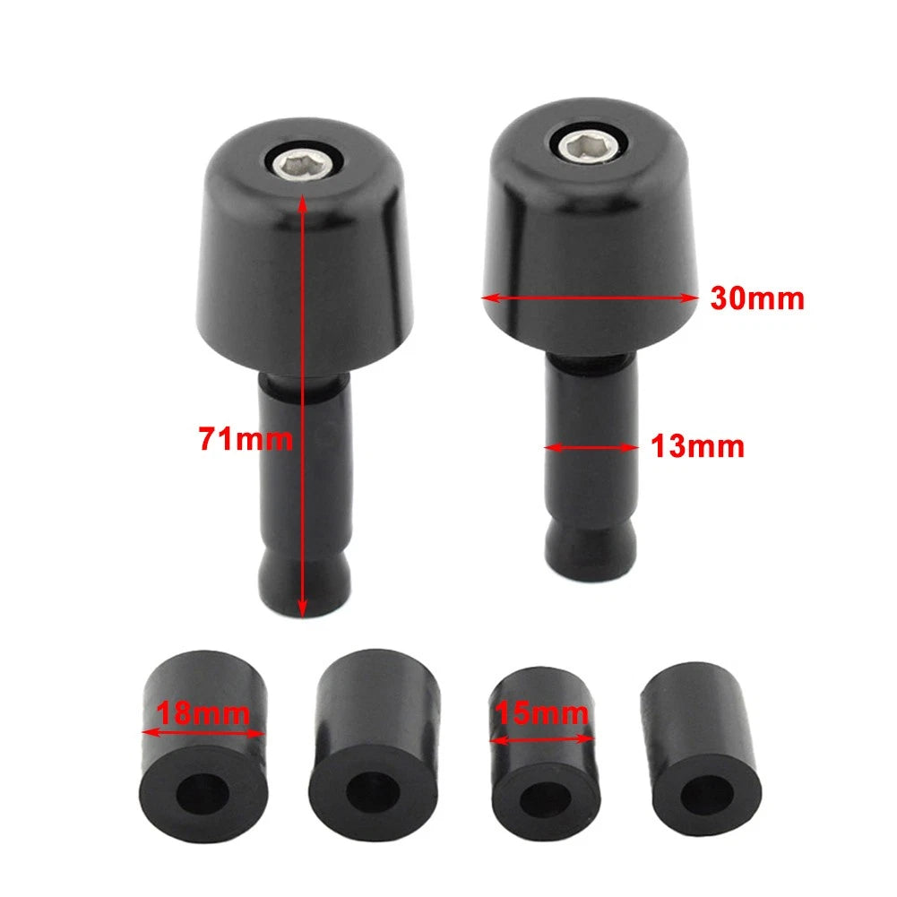 Handlebar Hand Grips for Universal Motorcycle (1in/25.4mm)