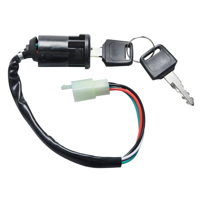 4 Wire Ignition Switch for 70cc 90cc 110cc ATV Quad Moped (Plug Play)