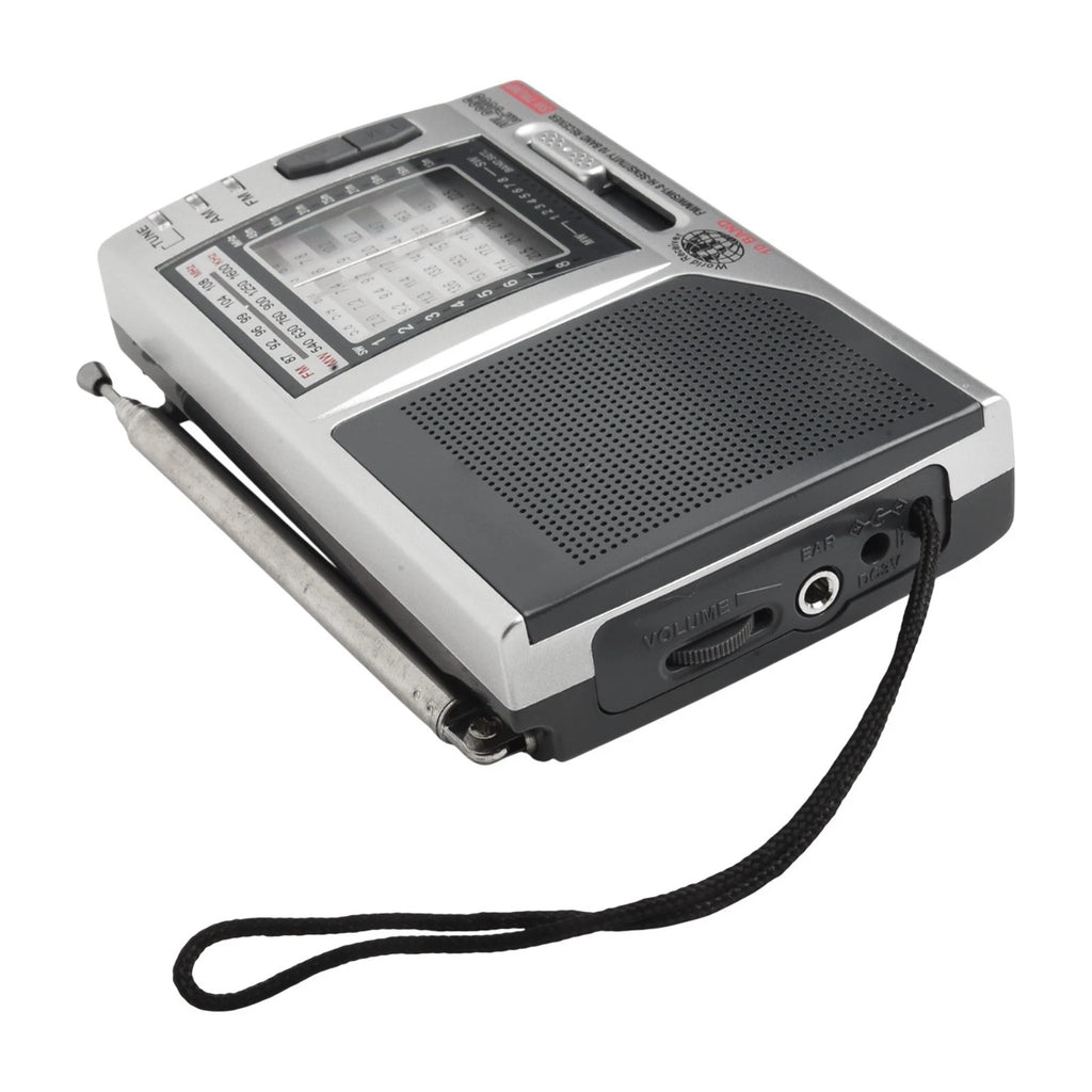 Lightweight Battery Powered Radio with Full Band Reception