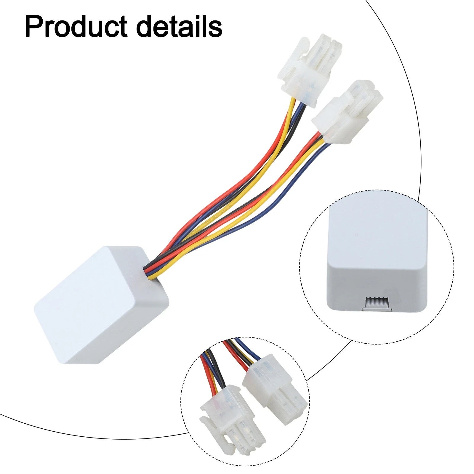 2X Square 4Pin Fan Simulator Emulator for L7 S19PRO Z15PRO (Compatible)
