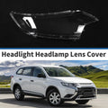 1 Pcs Front Right Headlight Lens Cover Replacement for Mitsubishi Outlander (2016–2021)