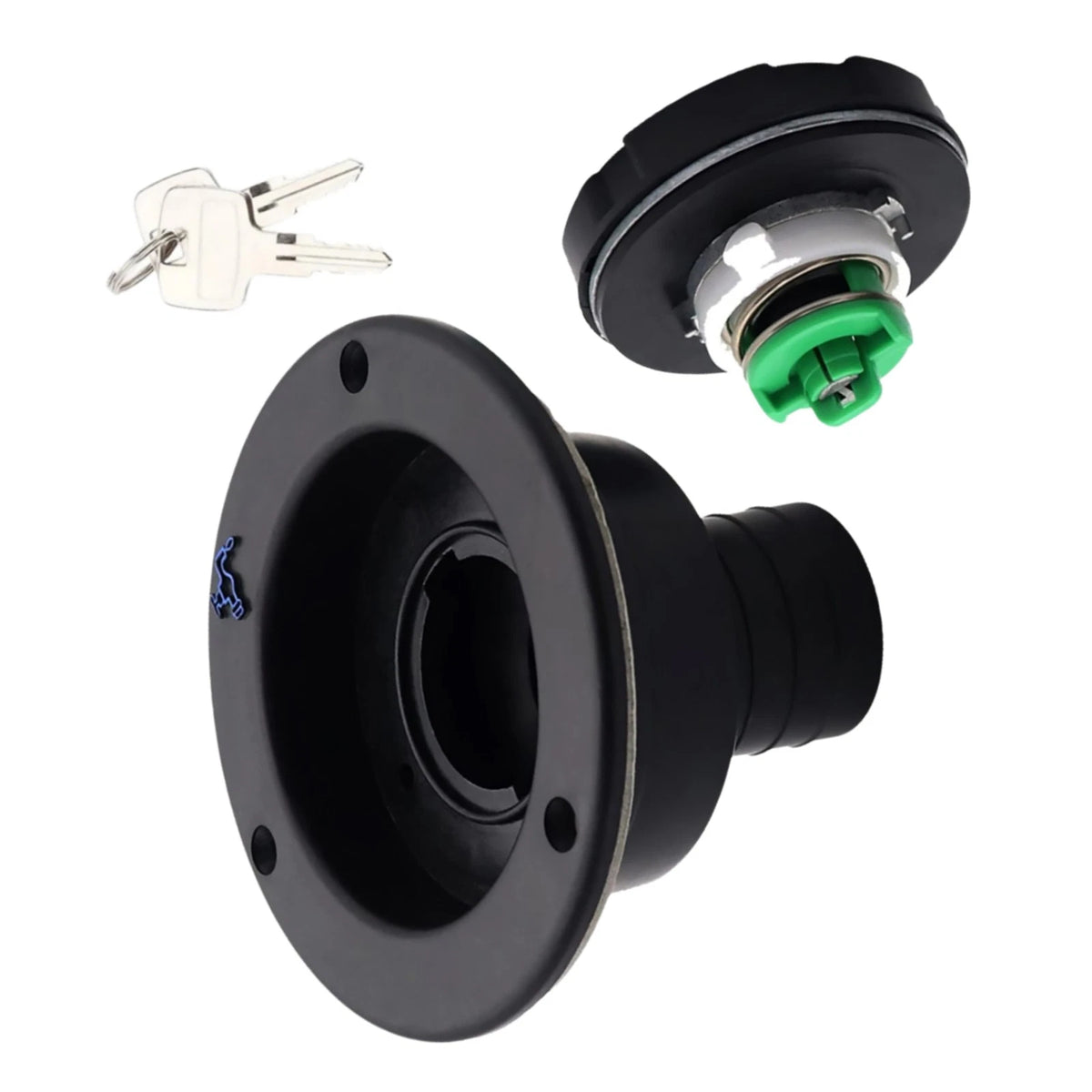 Water Lock Inlet Locking Hatch Tank Cap for RV Motorhome Camper