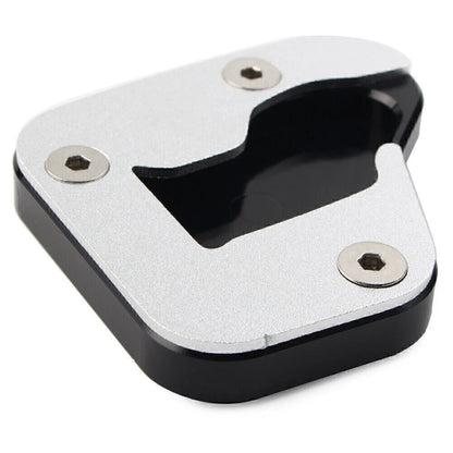 Kickstand Side Stand Extension Plate Pad for Suzuki Hayabusa (2008–2020) Silver