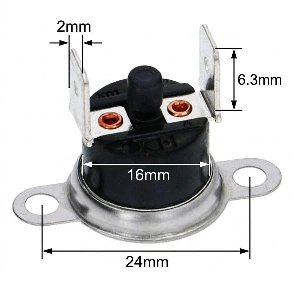 Contact Temperature Sensor for Dishwasher (250V 127C 1NC 16A)