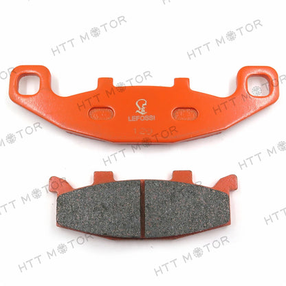 Carbon Ceramic Brake Pads for Kawasaki EX250F Ninja 250R (2008–2012) - TT129
